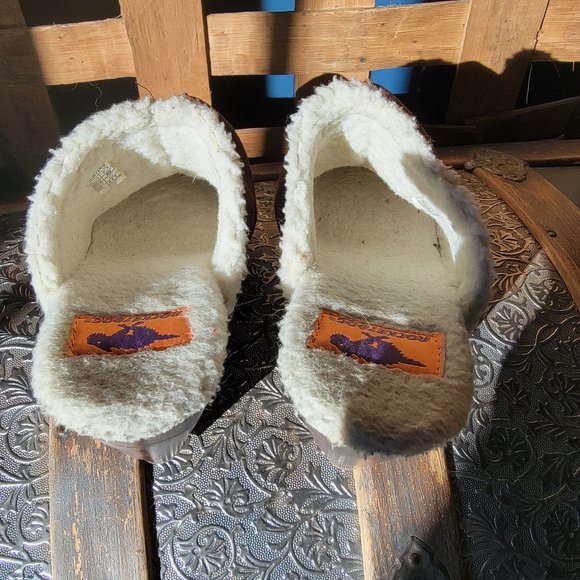 Pair of Women's Rocket Dog Brown Suede Clogs Size 8.5 - Picture 5 of 7